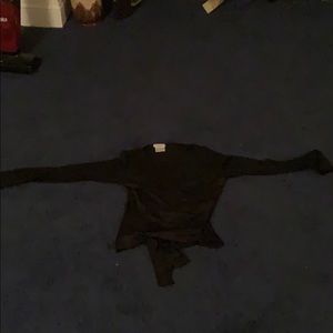 Black full body jump suit